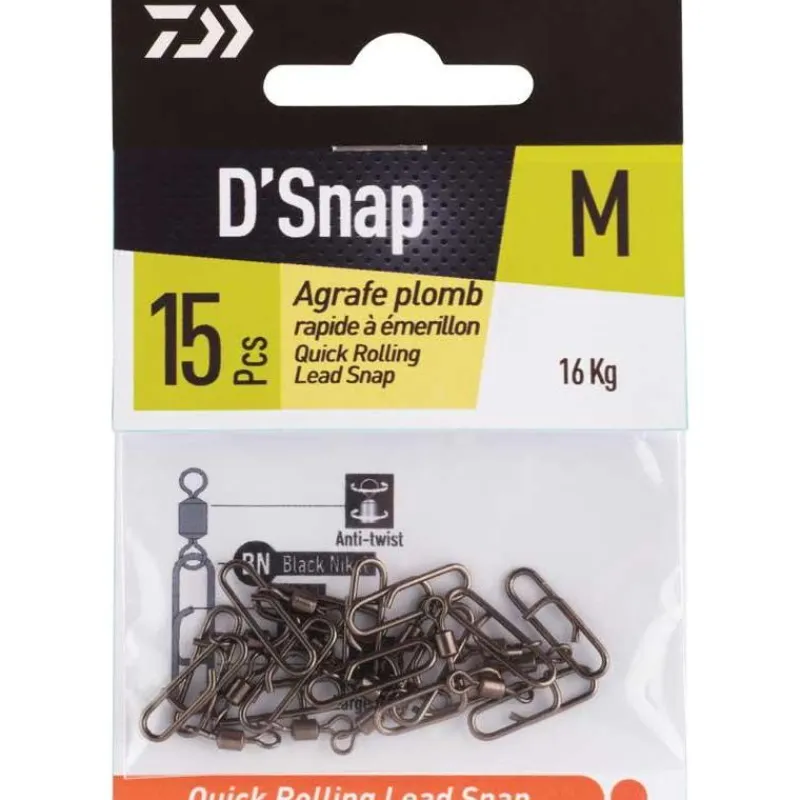 Daiwa Agrafe Plomb Rapide A Emerillon - Par 20