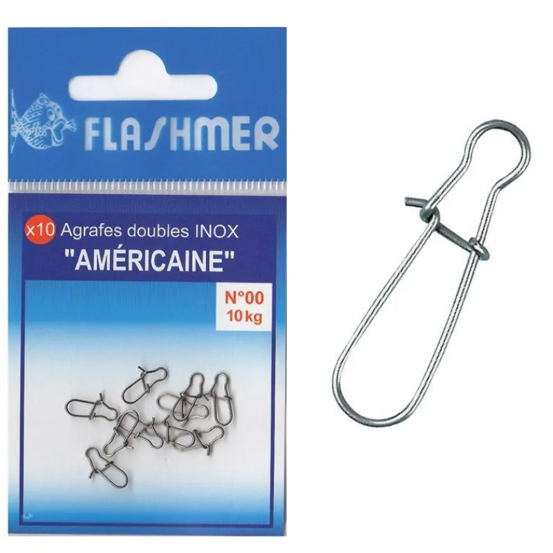 Flashmer Agrafe Americaine - Par 10
