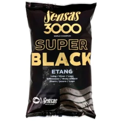 Sensas Amorce 3000 Super Black Etang