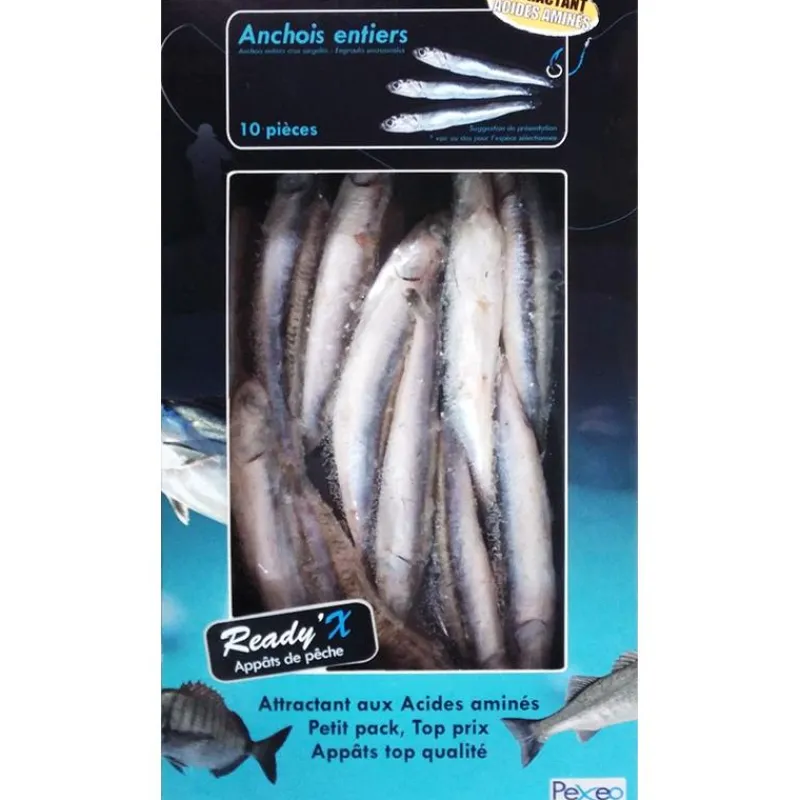 Pexeo Anchois Entiers Surgelés Ready'x