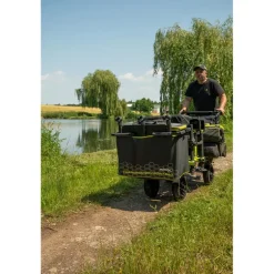 Bac Pour Chariot Fox Matrix 4 Wheel Transporter Front Bag