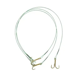 Dudule Bas De Ligne Brochet Triple Racine Acier