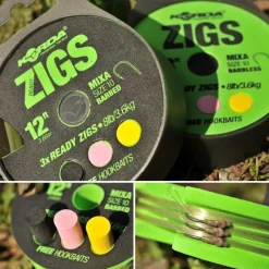 Korda Bas De Ligne Monte Carpe Ready Tied Zigs