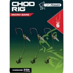 Nash Bas De Ligne Monte Chod Rig - Par 3