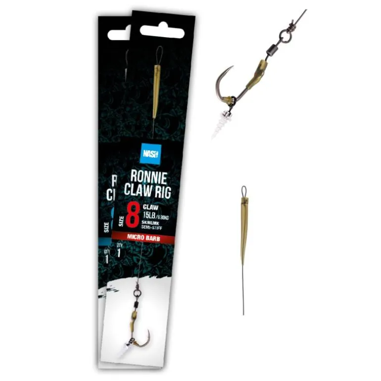 Bas De Ligne Monté Nash Ronnie Claw Rig