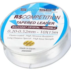 Sunset Bas De Ligne Tapered Leader Rs Competition 15Mx10