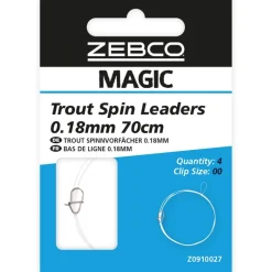 Zebco Bas De Ligne Magic Trout Spin Leaders
