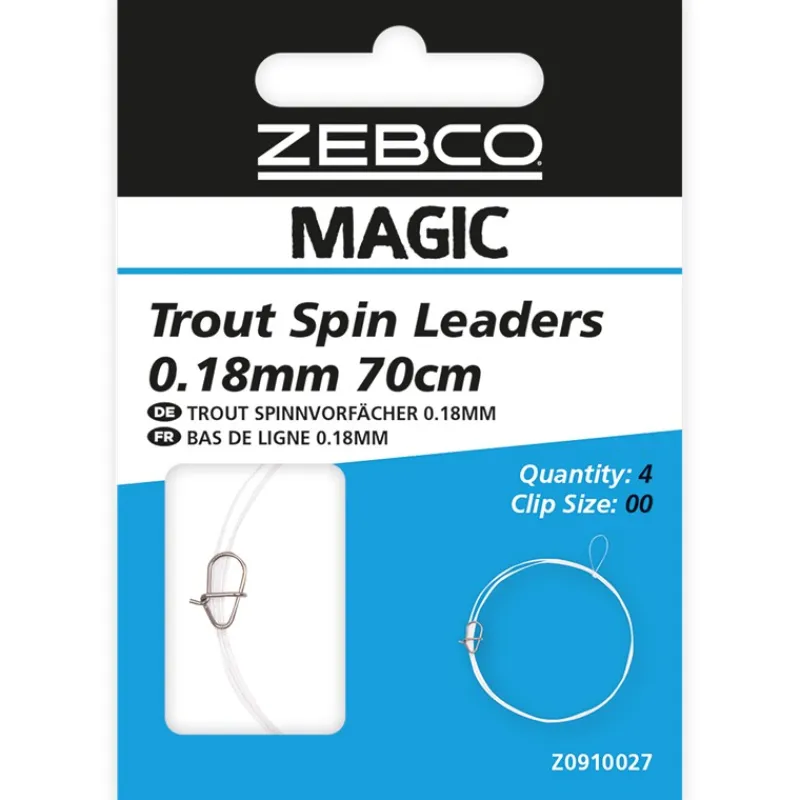 Zebco Bas De Ligne Magic Trout Spin Leaders