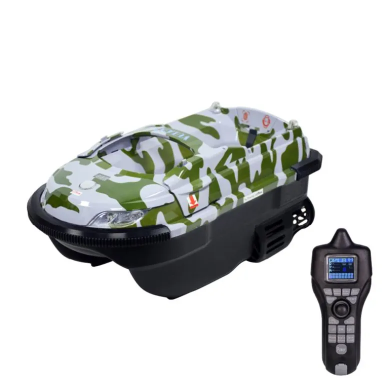 Bateau Amorceur Boatman Vulcan Gps V2 60 Satellites Camou
