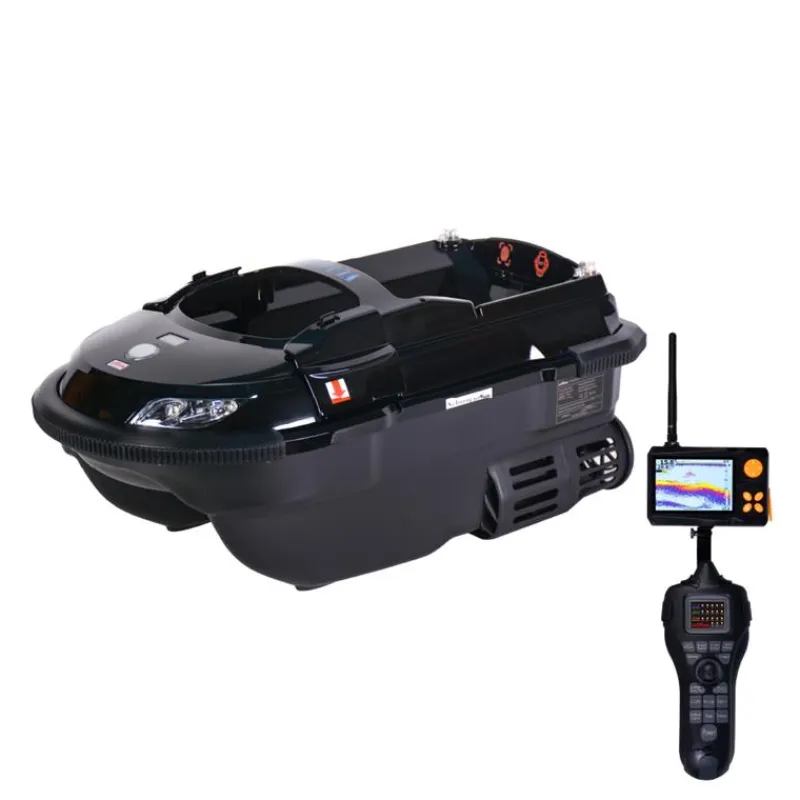 Boatman Bateau Amorceur Vulcan Sonar V2 Noir