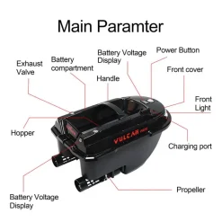 Boatman Bateau Amorceur Vulcan Mini Pro