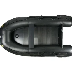 Carp Spirit Bateau Pneumatique Black Boat Alu 27