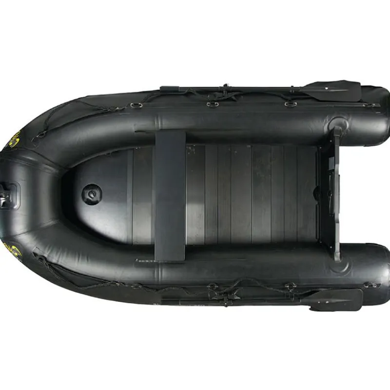 Carp Spirit Bateau Pneumatique Black Boat Alu 27