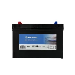 Pecheur.com Batterie Decharge Lente Marine 115Ah