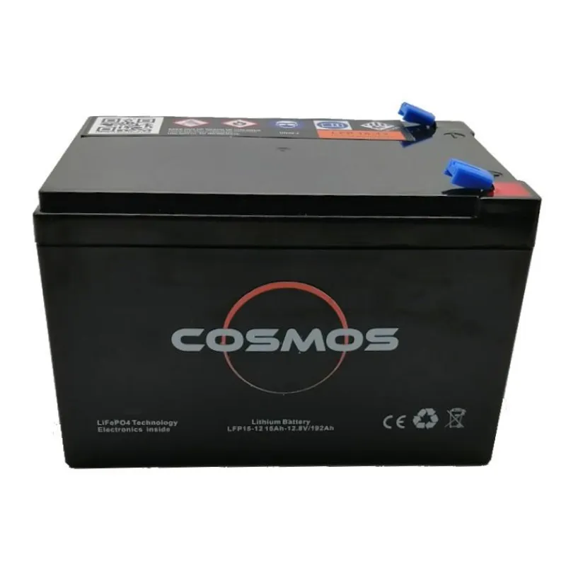 Cosmos Batterie Lithium Lifepo4 Pour Sondeur (192Wh) 12.8V 15Ah