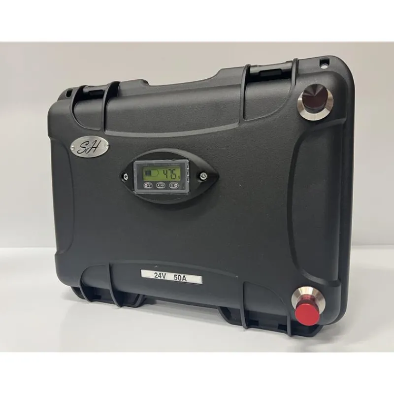 SH Lithium Batterie Lithium Ion Gamme Haute Performance Brushless - 24V50a + Chargeur