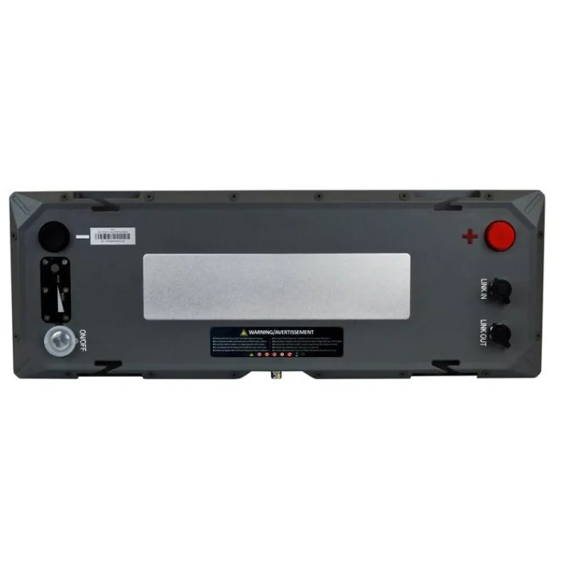 CROSSEVEN Batterie Lithium Lifepo4 24V100amp Ip67 Avec Bluetooth Intégré Et Communication