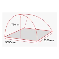 Trakker Bivvy Tempest 200 Shelter - 2 Places
