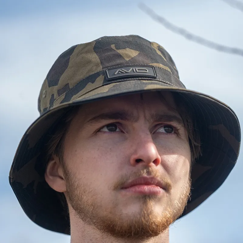 Avid Carp Bob Distortion Camo Bucket Hat - Camo