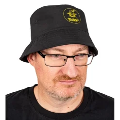 Black Cat Bob Bucket Hat - Noir