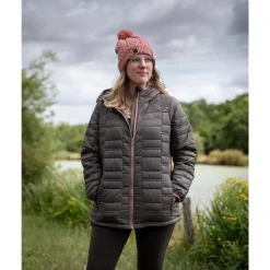 Bonnet Fox Ladies Knitted Bobble - Rose