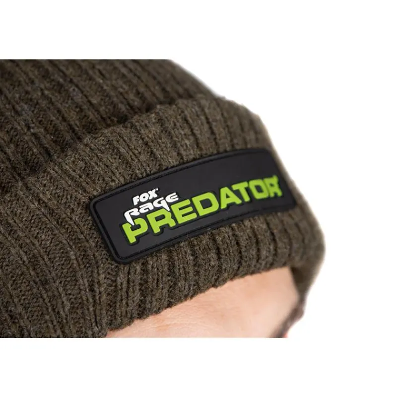 Fox Rage Predator Bonnet Thermal Beanie - Marron