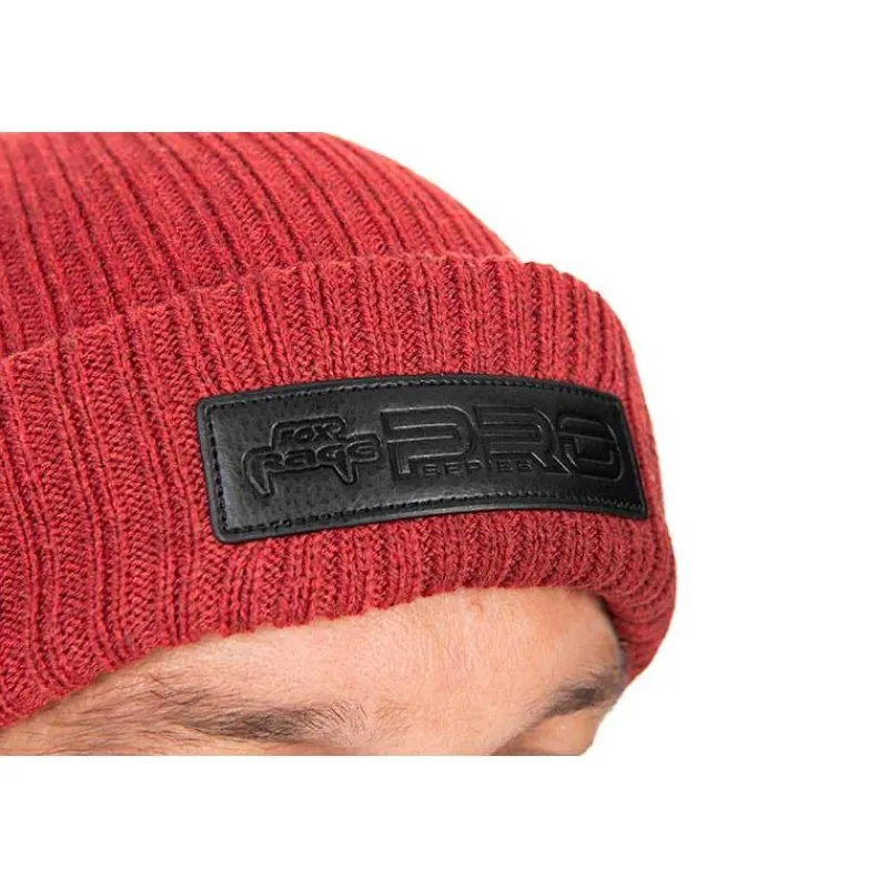 Fox Rage Bonnet Pro Series Trawler Beanie - Rouge