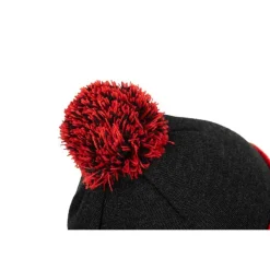 Fox Rage Bonnet Homme Voyager Dark Grey Bobble Hat - Noir