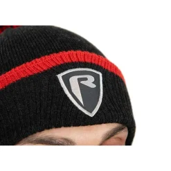 Fox Rage Bonnet Homme Voyager Dark Grey Bobble Hat - Noir