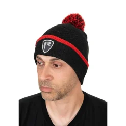 Fox Rage Bonnet Homme Voyager Dark Grey Bobble Hat - Noir