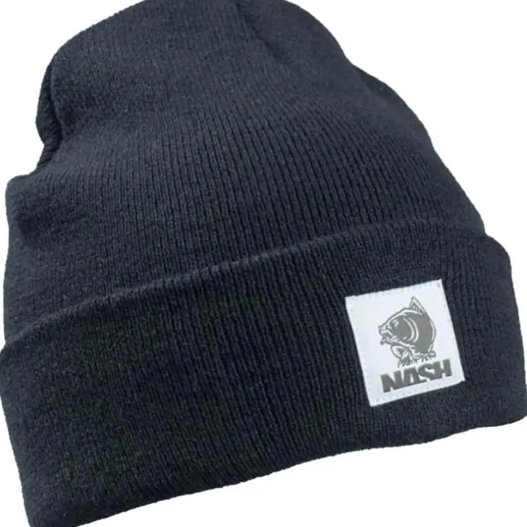 Bonnet Homme Nash Make It Happen Badge Beanie Hat - Noir