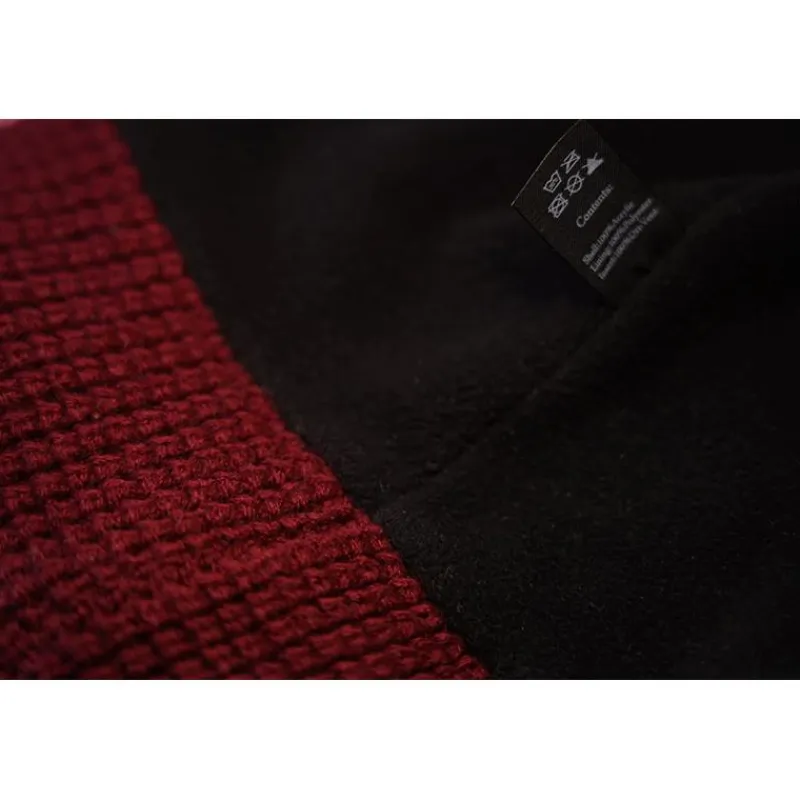 One More Cast Bonnet Berry Toastie Beanie 100% Waterproof - Gris/Rouge