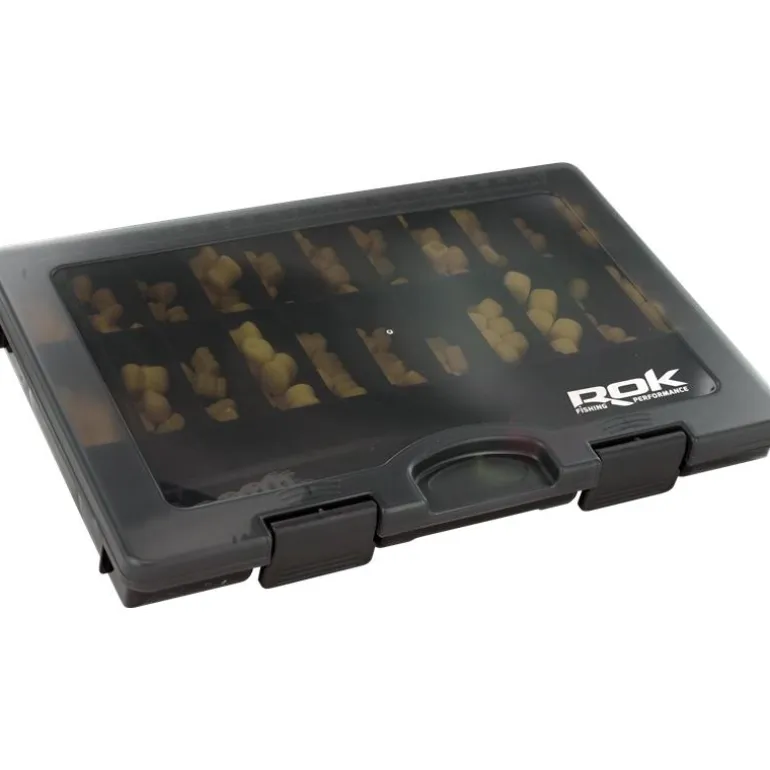 Boîte À Accessoires Rok Fishing Slim Storage Box 362 Black & Smoke