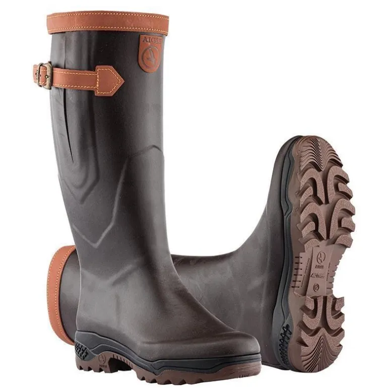 Bottes De Chasse Homme Aigle Parcours 2 Pf Signature - Brun