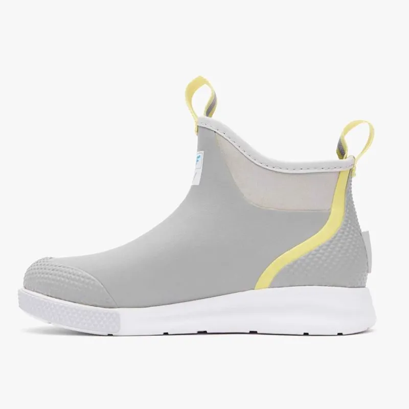 Xtratuf Bottes Femme Wmns Ankle Deck Boot Sport - Gris/Jaune