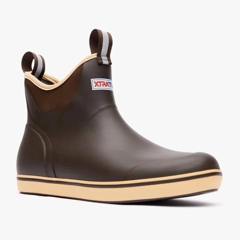 Xtratuf Bottes Homme Ankle Deck Boot - Chocolat/Beige