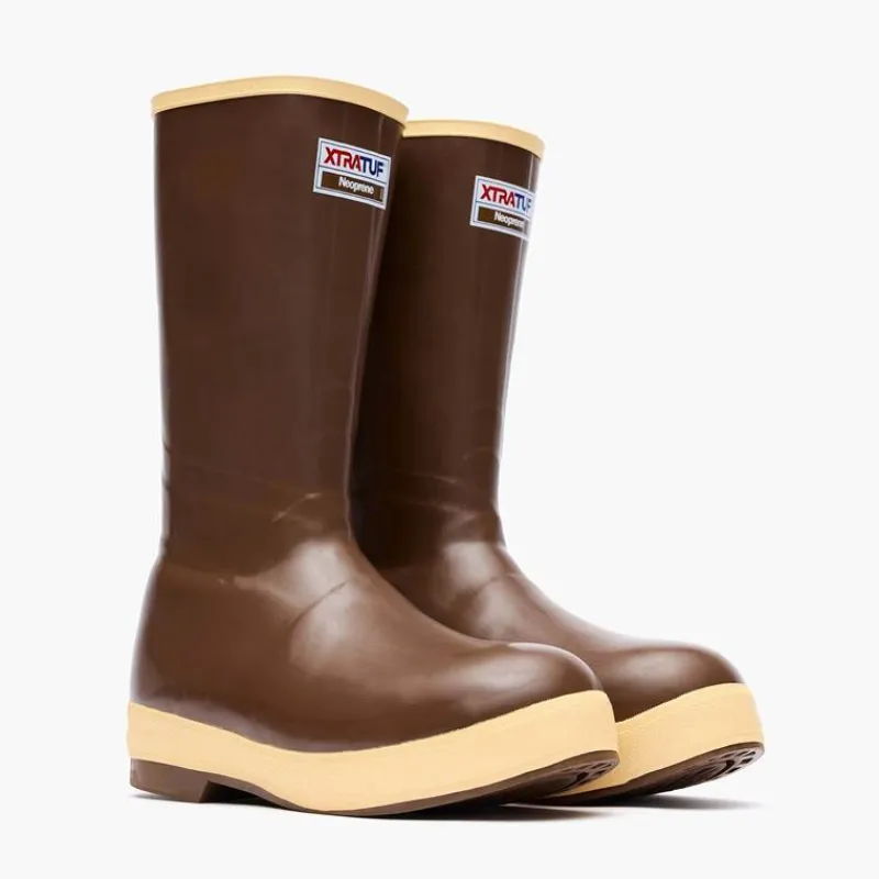 Xtratuf Bottes Homme 15” Legacy Plain Toe Boot Insulated - Marron