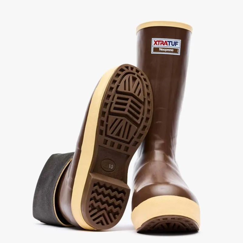Xtratuf Bottes Homme 15” Legacy Plain Toe Boot Insulated - Marron
