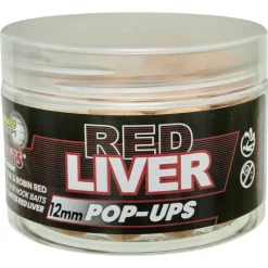 Starbaits Bouillette Flottante Performance Concept Red Liver Pop Up