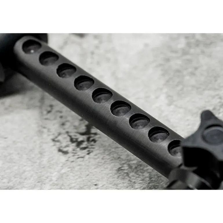 Buzz Bar One More Cast Elbowz Black Anodised Aluminium