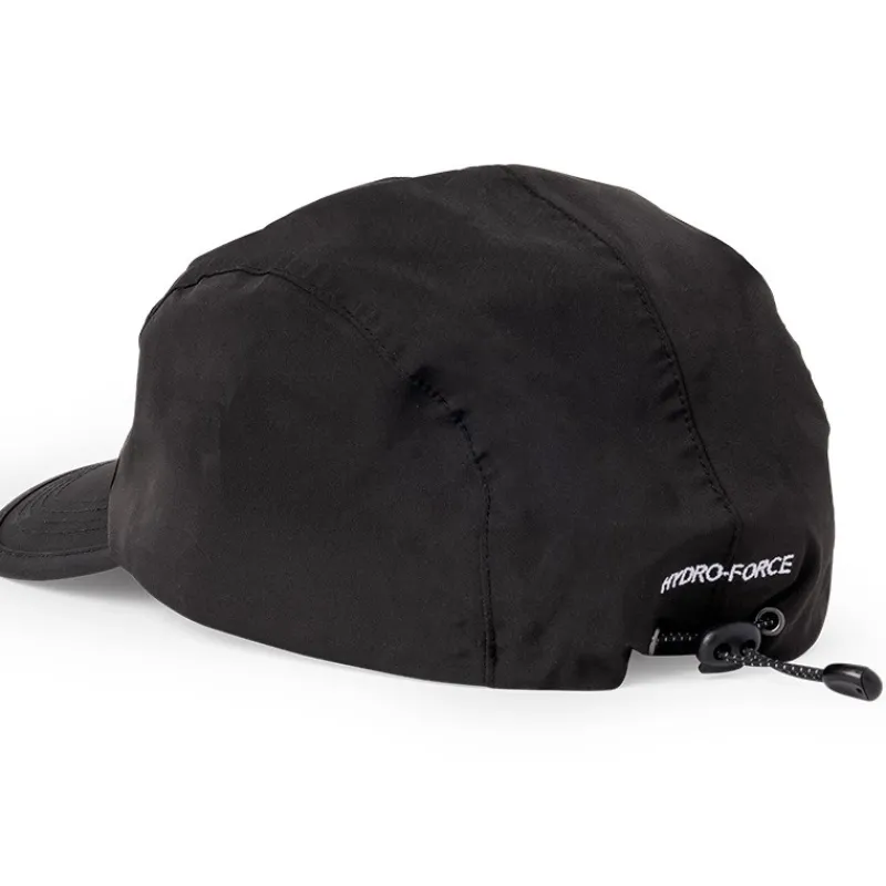 Avid Carp Casquette Stealth Black Waterproof 5-Panel Cap - Noir