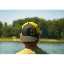 Casquette Black Cat Trucker Cap - Noir/Jaune