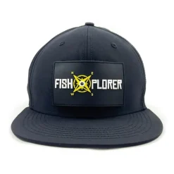 Fishxplorer Casquette Hydrofuge + U.V. Résistant À Scratch - Noir
