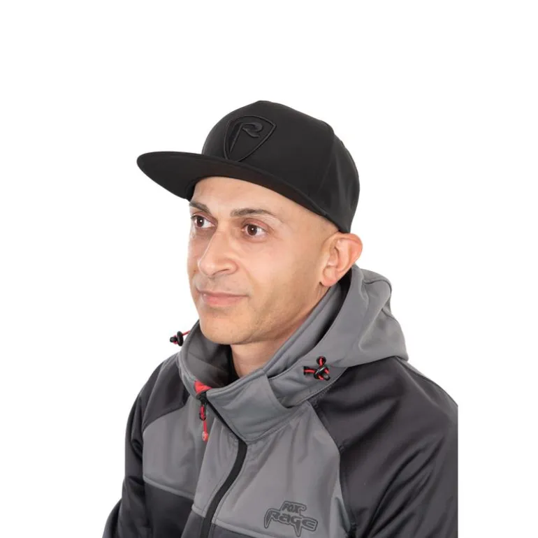 Casquette Fox Rage Shield Flat Peak Cap - Noir