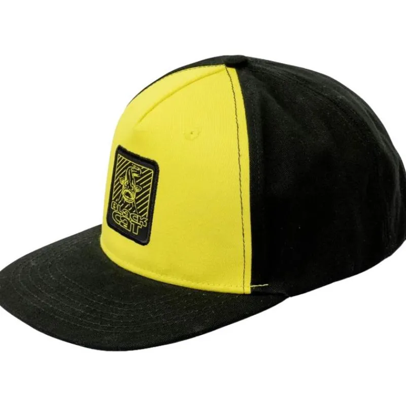 Black Cat Casquette Homme Catfish Hunter Snapback I - Noir/Jaune
