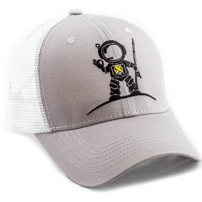 Casquette Homme Fishxplorer Astro Pêcheur - Blanc