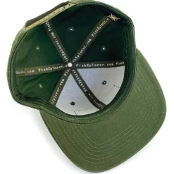 Fishxplorer Casquette Homme Snapback - Pack 3 Scratchs Carnassier