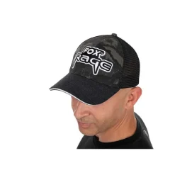 Casquette Homme Fox Rage Embroided Camo Trucker Cap - Noir
