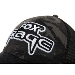 Casquette Homme Fox Rage Embroided Camo Trucker Cap - Noir