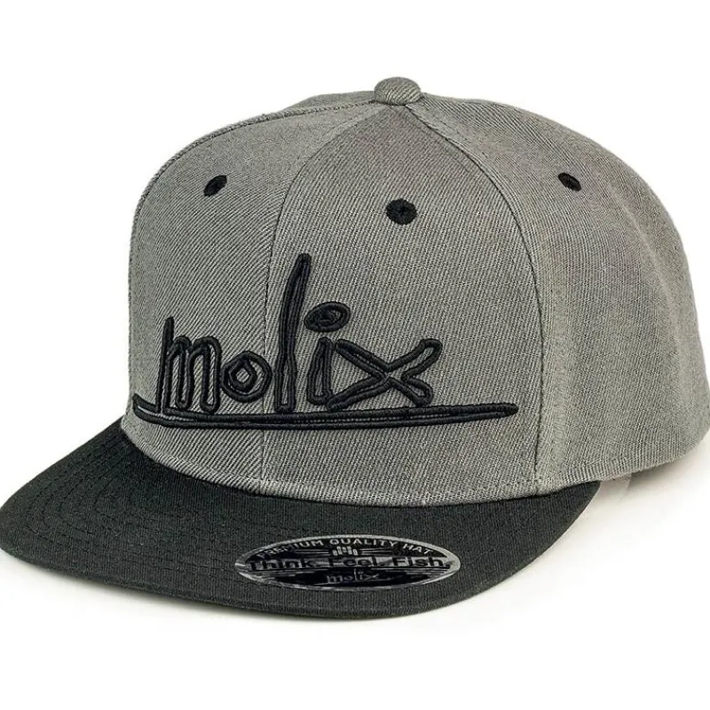 Molix Casquette Homme Premium Snapback - Gris